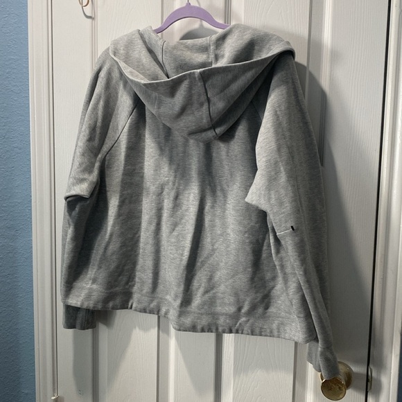 Nike NSW Tech Fleece Windrunner Full-Zip Hoodie Women's 1X Grey CW4298-063 - Picture 7 of 10